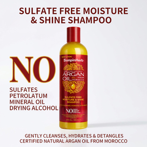 Champú de Aceite de Argán Sin Sulfatos Creme of Nature para Cabello Rizado Natural, Hidratación y Brillo - Product Image 4