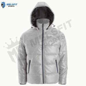 Chaqueta de Invierno Acolchada Personalizada de Nuevo Diseño para Hombre, Ropa de Abrigo Informal, Chaquetas Acolchadas de Alta Calidad para Hombre, OEM - Product Image 6