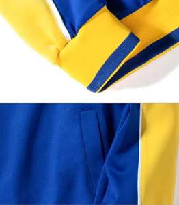 Chándal sublimado de lana amarilla personalizado para la temporada de invierno - Product Image 4