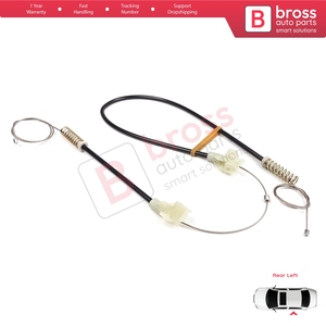 ชุดซ่อมมอเตอร์กระจกหน้าต่าง BWR5128 UAL สำหรับประตูหลังซ้าย รถยนต์แลนด์โรเวอร์ ฟรีแลนเดอร์ MK1 L314 LN ปี 1997-2006 แบบ 3/5 ประตู ALR8179 - Product Image 3