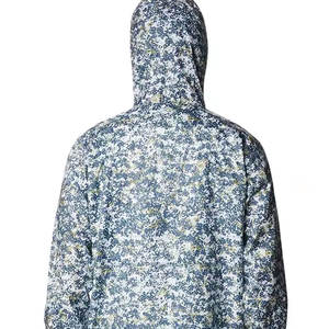 Veste à fermeture éclair intégrale pour homme, imprimée par sublimation, à séchage rapide, pour l'entraînement et un usage décontracté - Product Image 6