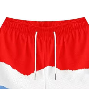 กางเกงขาสั้นแบบซับลิเมชันสามารถปรับแต่งได้สำหรับงานเลี้ยงในคลับงานกิจกรรมต่างๆของโรงเรียนคุณสมบัติกันรอยยับปรับแต่งตามต้องการด้วยสีของคุณ - Product Image 3