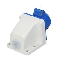 IP44 16A 32A 2 pôles 3 pôles 4 pôles fiches et prises de courant industrielles, prises de montage sur panneau, 220V 380V