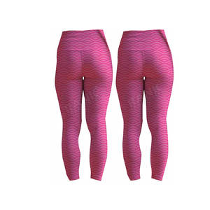 Leggings de yoga pour femmes de qualité supérieure, taille élastique, design tendance, prix de gros abordable - Product Image 5