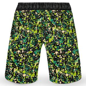 Shorts de plage d'été décontractés pour hommes de la meilleure qualité Shorts de bain à séchage rapide Impression à chaud sublimée Poches arrière Service OEM - Product Image 2