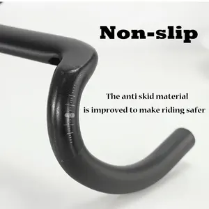 <span class=keywords><strong>Manillar</strong></span> de Bicicleta de Fibra de Carbono con Cableado Interno <span class=keywords><strong>Integrado</strong></span> de 28.6/31.8mm para <span class=keywords><strong>Gravel</strong></span> - Product Image 3