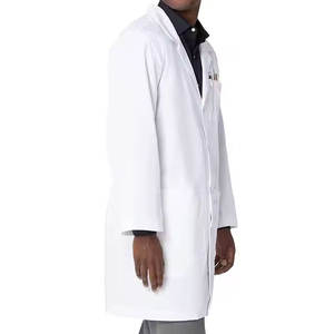 Blouse de laboratoire médicale en polyester, nouveau style, pour hommes, blouse de médecin, blouse d'hôpital - Product Image 2