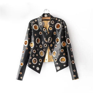 Step up Your Fashion Game with Men's Contemporary <b>Genuine</b> Leather Jackets-Waterproof Breathable Eco-Friendly Winter Outerwear - Product Image 2