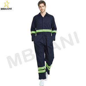 Combinaison de travail pour homme Combinaison haute visibilité avec bordure réfléchissante - Product Image 1