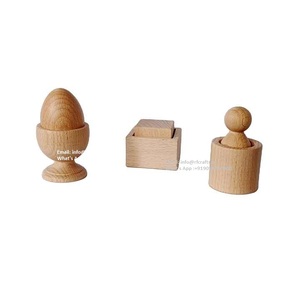 wooden kitchen play <b>set</b> for kids includes pots <b>pans</b> and food pieces encourages role play coordination and creative learning - Product Image 5
