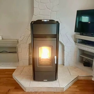 Estufa de Pellets de Madera de Alta Calidad, Dónde Comprar una Estufa de Pellets Económica de 40 Kw, Calefactor de Pellets Potente y Ahorrador de Energía - Product Image 4