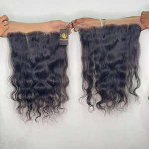 Paquetes de cabello humano rizado crudo indio de grado de visón brasileño 11A 12A precio de fábrica HD 5x5 6x6 13x6 para cierre Frontal de encaje - Product Image 2