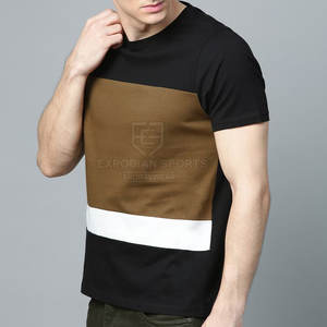 Camiseta holgada de manga corta de algodón 100% de buena calidad para hombre, última llegada personalizada, transpirable, ecológica - Product Image 4