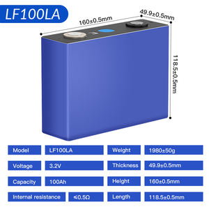 EU 주식 DIY 3.2V 50Ah 100Ah 105Ah 230Ah 280Ah 304Ah 314Ah Lifepo4 배터리 셀 EVE 105Ah 배터리 - Product Image 3