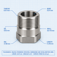 Kit de pièces de rechange usinées CNC sur mesure OEM : Levier, bras de liaison, support rainuré, bouchon et insert de bagues – Vente en gros directe usine