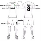2026 Custom Men's Breathable Soccer Wear Set <b>Top</b> Style Football Jersey With Logo Name <b>Print</b> for Adults Directly From Thailand - Product Image 6