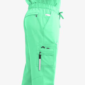 Uniformes Médicos Deportivos Personalizados, Pantalones Jogger de Spandex para Hospital, Pantalones Jogger con Múltiples Bolsillos - Product Image 4