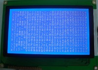 WISETIP VG240X128B Hochwertiges LCD-Panel Zuverlässiges LCM-Modul 5V Einzelstromversorgung 1/128 Duty Cycle 132x76mm Betrachtungsbereich