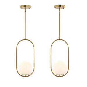 Azora Industries Abat-jour suspendu en rotin pour chambre à coucher Lampes suspendues et lampes suspendues en rotin - Product Image 3