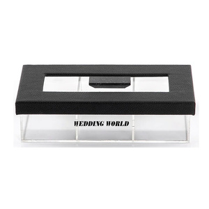 กล่องอะคริลิคใส่ขนมหวานกล่องอะคริลิคทรงสี่เหลี่ยมดีไซน์แบบแฮนด์เมด - Product Image 5