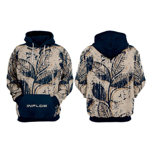 Venta al por mayor personalizado bordado transpirable entrenamiento mameluco onesie hombres Sudadera con capucha bordado mujer sudadera - Product Image 5