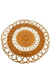 Good Quality <b>Cheap</b> Sale Hand Knitting Rattan Placemat at All Size and Custom Shape - <b>Cheap</b> Sale Factory Price in Bulk Quantity - Product Image 6