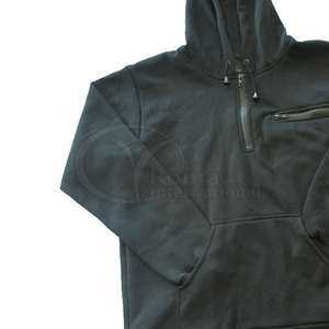 Sweat à capuche pour homme en coton 100% avec doublure en sherpa, design personnalisé, de qualité supérieure, à queue longue, chaud, décontracté, pour l'hiver, séchage rapide et respirant - Product Image 4