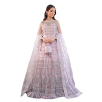 Robes de soirée brodées, style pakistanais et indien, Salwar Kameez, robe trois pièces, nouvelles arrivées 2024