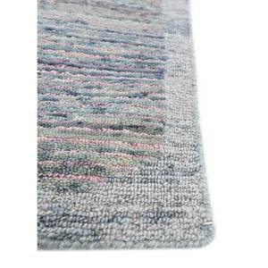 Tapis en laine noué à la main rose et violet Blythe, motif abstrait, pour salon, couloir et puzzle rectangulaire Aiwl-1033 - Product Image 4