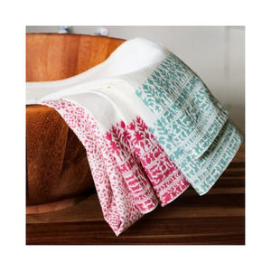 Unique OEM ODM Floral Beige Pink 100% Cotton Embroidered 17x27 Inch 180 GSM <b>Hanging</b> <b>Loop</b> Soft New Absorbent Kitchen <b>Towels</b> - Product Image 6