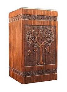 โลงศพสำหรับงานศพชายและหญิงโกศทำด้วยมือทำจากไม้สไตล์อเมริกันที่ทันสมัย - Product Image 2