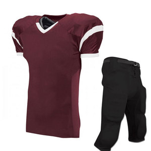 2025 mejor precio uniforme de fútbol americano Venta caliente ropa deportiva uniforme de fútbol americano - Product Image 4