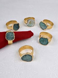 Ronds de serviette, ronds de serviette en rotin, ronds de serviette en osier, décor de table - Product Image 4