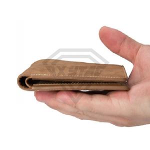 Porte-cartes mince en cuir fait main de haute qualité sac de poche souple pour hommes et femmes fermeture ouverte Service OEM - Product Image 4