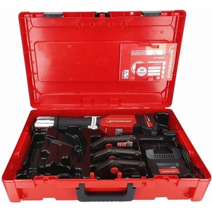เครื่องมือจีบสายไฟแบบใช้แบตเตอรี่ ROMAX 4000 รุ่นพื้นฐาน ขนาด 22 28 มม. พร้อมแบตเตอรี่ AMPShare 4Ah และเครื่องชาร์จ - Product Image 1