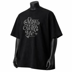 Camiseta Gráfica Extra Grande Personalizada OEM, Algodón de Alta Calidad, Negra, Estilo Urbano Informal, Camiseta Estampada al por Mayor para Hombre - Product Image 3