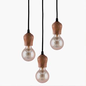 โคมไฟเพดานอลูมิเนียมสีทองวินเทจพร้อมจี้ไม้มะม่วงอุปกรณ์ตกแต่งบ้าน - Product Image 5