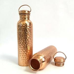 Royal Gold-proveedor de botellas de cobre, botella de agua de cobre para gimnasio, buena para la salud, de alta calidad - Product Image 2