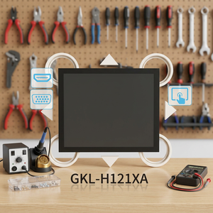 Monitor LCD Estándar Confiable de 4:3, Monitor de Grado Industrial con Soportes de Montaje en Panel - Product Image 1