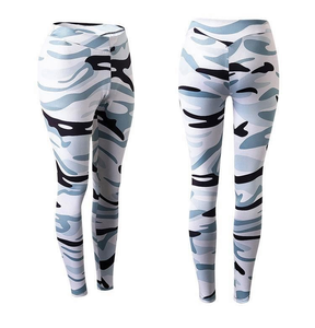 Mallas con estampado Digital para mujer, leggings elásticos para gimnasio, Fitness, 85% poliéster, 15% LICRA - Product Image 6