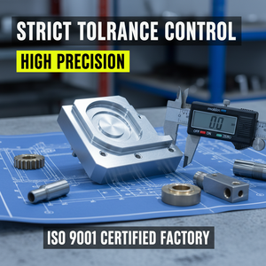 Low MOQ CNC Machining Services For Custom Precision Parts Prototype Development R&D Testing And Small Batch Manufacturing