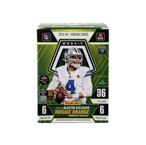 100% des boîtes Blaster de football Panini Mosaic 2025 les plus vendues, scellées en usine, disponibles pour les acheteurs en gros, en stock - Product Image 6