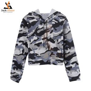 เสื้อฮู้ดครอปพิมพ์ลายฤดูหนาวปี 2025 สำหรับผู้หญิง ผ้าผสมโพลีเอสเตอร์/คอตตอน เป็นมิตรกับสิ่งแวดล้อม ระบายอากาศได้ดี รับสกรีนโลโก้ ราคาประหยัด - Product Image 2