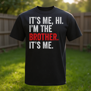 C'est moi, salut, je suis le frère, c'est moi, t-shirt rétro pour frères - Product Image 3