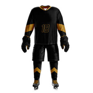Uniforme de hockey sobre hielo para hombre de tasa razonable de material duradero, superventas logotipo personalizado/uniforme de hockey sobre hielo de color con la mejor tela - Product Image 2