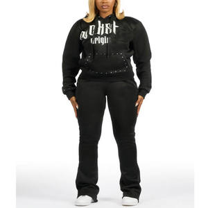 <b>Women</b> Tracksuit Jogging Suit <b>Cargo</b> Pocket Set Comfortable Breathable Activewear Outfit for Gym Running Fitness - Product Image 2