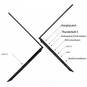 Portátil Empresarial ThinkPad T480s de 14 Pulgadas, 95% Nuevo, al por Mayor, con Procesador AMD Ryzen 9 de Cuatro Núcleos, 8 GB de RAM, 256 GB de SSD+HDD, Enchufe Estadounidense - Product Image 6