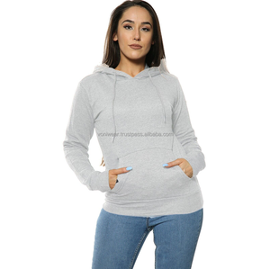 Sudadera con capucha Lisa para mujer, Sudadera con capucha informal para mujer, Sudadera con capucha personalizada, la mejor Sudadera con capucha para mujer de alta calidad - Product Image 4