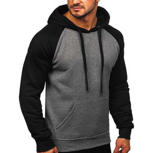 Sweat à capuche en polaire lourd de haute qualité, surdimensionné, manches régulières, couleur unie personnalisée, polyester/coton, décontracté, brodé - Product Image 3