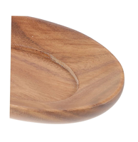 Cuillère de cuisine en bois repose conception mordente vaisselle vaisselle cuillère décorative repos produit de conception populaire
